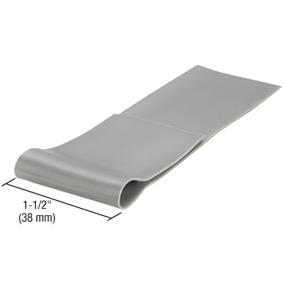 CRL 36 in Gray Vinyl Shower Door Bottom Sweep Seal