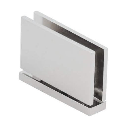 CRL Polished Nickel Cardiff Hinge: Top/Bottom Mount, Sleek Design for Glass Doors