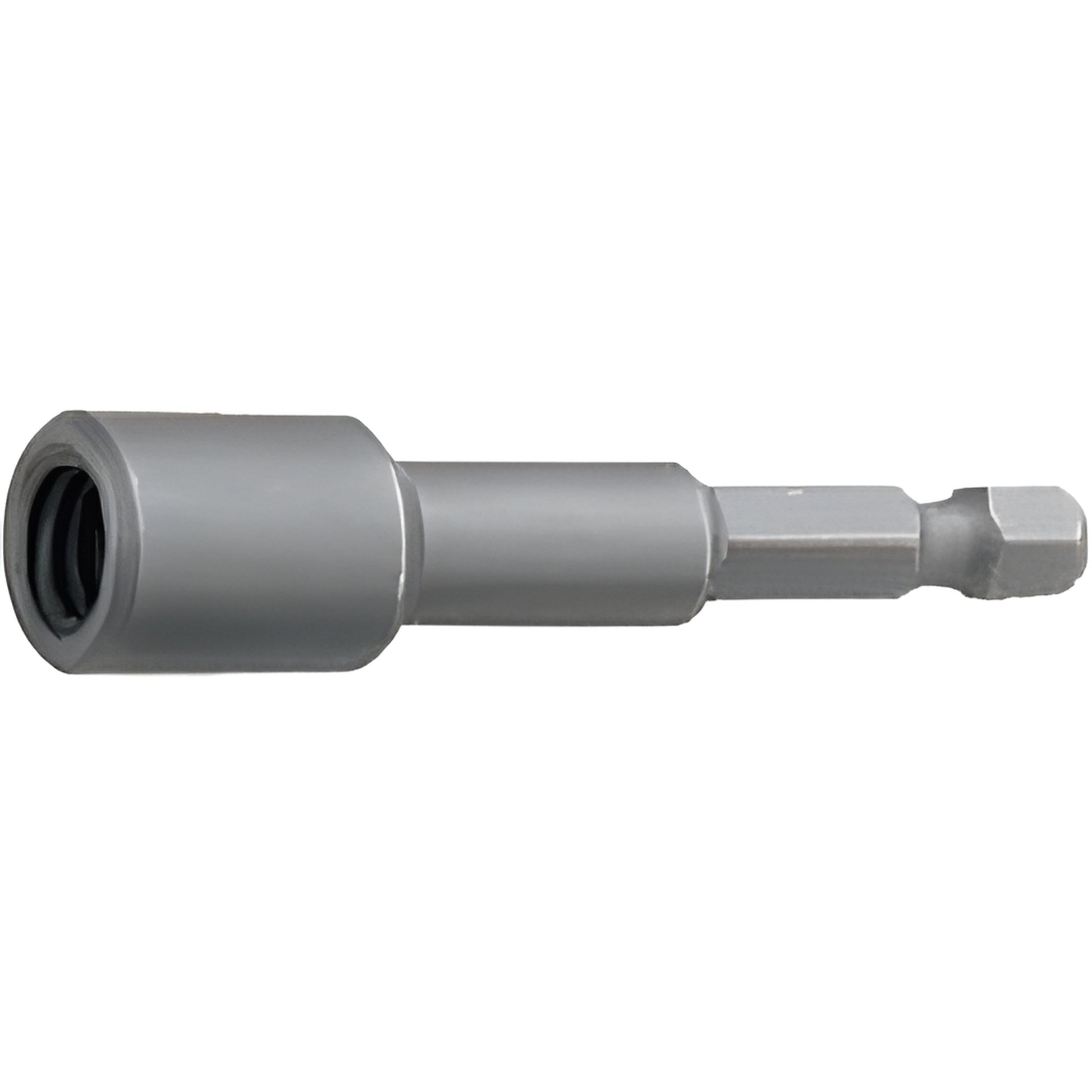 CRL M6 hanger bolt driver SKU 165HBM6 - gray hex-shank socket driver for installing M6 hanger bolts into wood