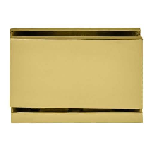 CRL Unlacquered Brass Cardiff Series Mount Hinge - Top/Bottom, Durable & Stylish Design