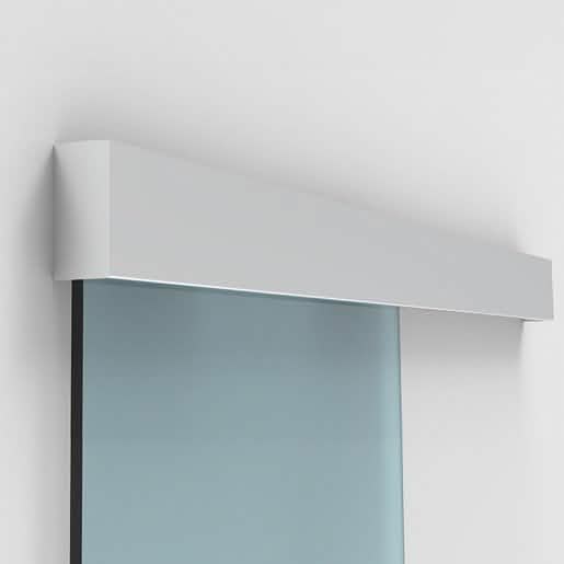 CRL70 Satin Anodized Single Sliding Door Wall Mount Kit - Sleek, Modern Design