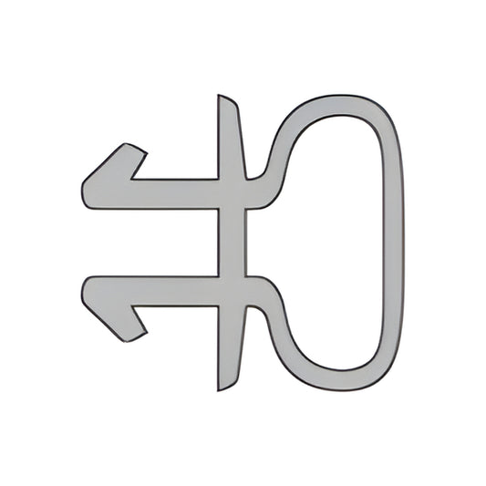 NP257 black EPDM header door seal profile for Series 900 terrace doors, perimeter gasket (sold in 500' rolls)