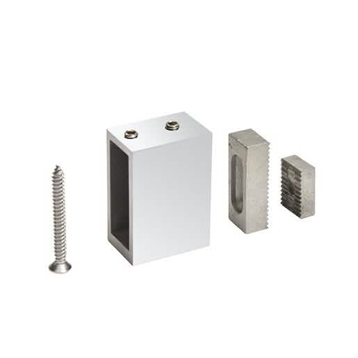 Polished Stainless Senior Deluxe Serenity Sliding Shower Door System - Sleek & Modern Desi