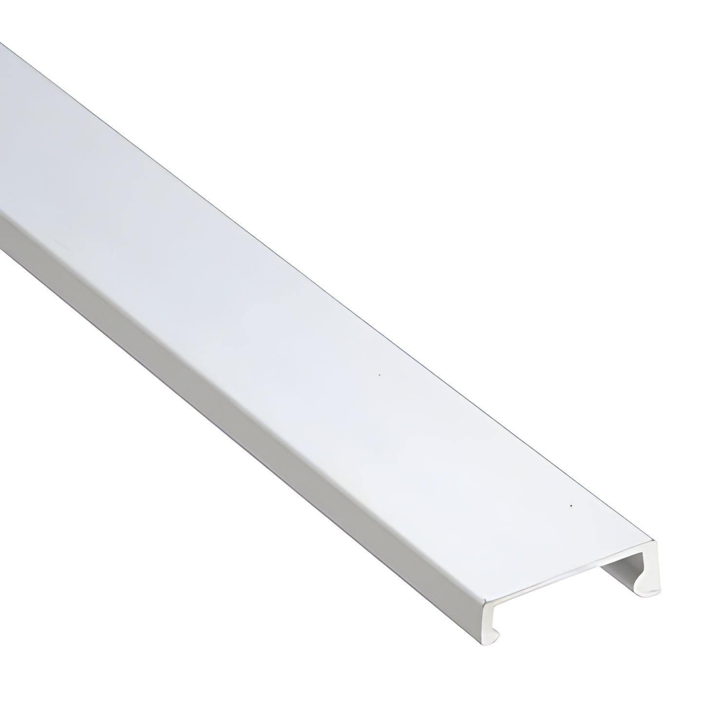 RSC150A aluminum screw cover for 150 Series continuous geared hinge, clear anodized, 120 in.