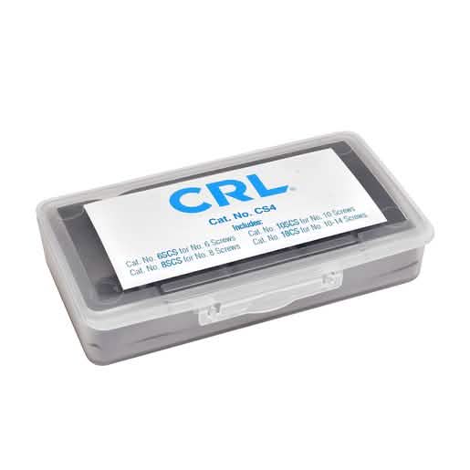 CRL 4 Piece Countersink Set for No. 6-16 Screws - Durable, Precise, High-Quality Tools