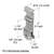 CRL 5/8 in Steel Wheel Sling Roller for International Windows