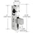 CRL Adams Rite® Long-Throw Deadlock 31/32" Backset Commercial Door Lock