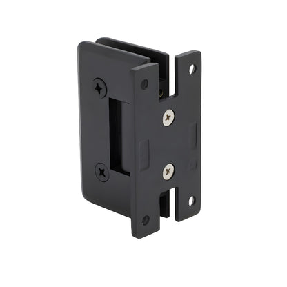 Oil rubbed bronze Positive Close Cologne shower hinge (SKU C0L0670RB), solid brass wall-mount for 10-12mm glass.
