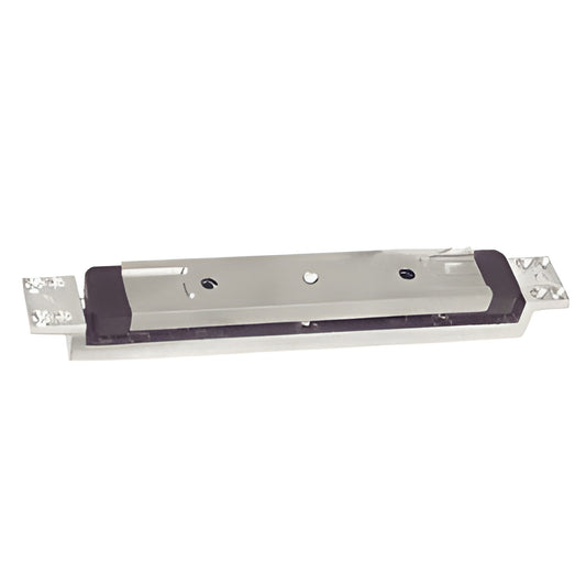 GF3000DSMB mortise shear lock - slim silver top-rail magnetic lock for commercial doors, concealed mounting.
