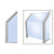 CRL Elegant 102 Slanted Glass Sneeze Guard 1-1/2" Brushed Stainless