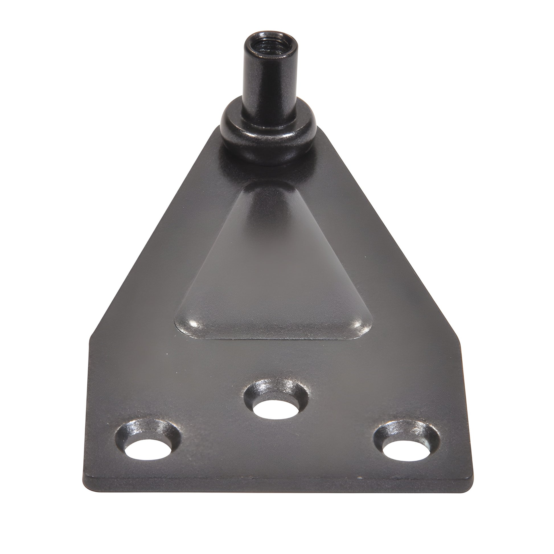 Bronze extruded-aluminum parallel arm shoe bracket for surface-mounted door closers, three-hole base - SKU DC7PABBRZ