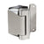 CRL Polaris 125 Brushed Stainless Square Post Soft-Close Gate Hinge
