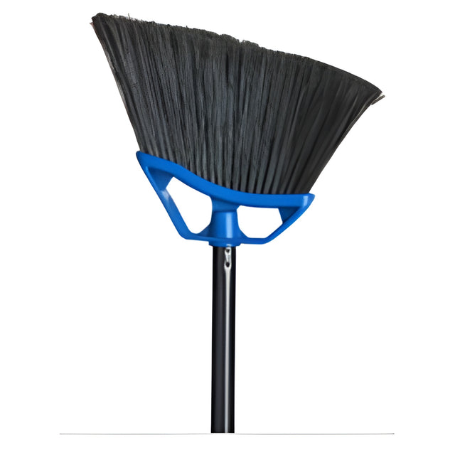 10" Mars Angle Broom with 48" Handle – 12/Case