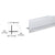 CRL Satin Anodized Aluminum Cross Corner Trim Extrusion