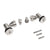 CRL Brushed Stainless Double-Arm Swivel Hinge for 1/2 in Glass Door