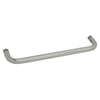 CRL Brushed Stainless Steel Deluxe 180 Degree Cambridge Series Two Door Bypass Sliding Shower Door System