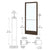 CRL-U.S. Aluminum 250 Narrow Stile 3'0x7'0 Offset Hung ADA Door