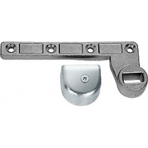 CRL Chrome 3/4" Offset Left Hand Bottom Arm for Floor Closers - Durable & Stylish Solution