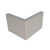 CRL Lugano Brushed Nickel Glass-to-Glass Bracket for Shower Doors