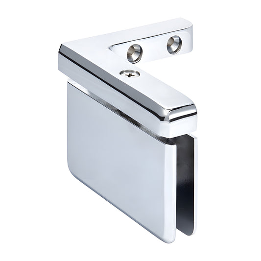 CRL Prima left-hand polished chrome pivot hinge for 8-10mm glass shower doors (PPH05LCH)