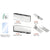 CRL Polished Stainless Frameless Glass Patch Door Kit - No Lock
