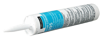 CRL White Dow Corning® 995 Silicone Structural Adhesive Tube - High-Strength Sealant