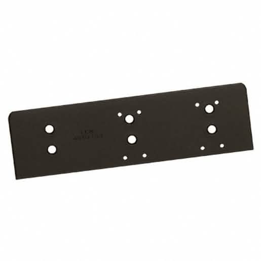LCN Dark Bronze Drop Plate for 4040 Series Surface Mounted Closers, Top Jamb Mounting