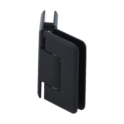 P1N3450RB oil rubbed bronze adjustable glass to glass shower hinge, beveled brass Pinnacle series, 135 option