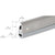 CRL Aluminum Extruded Door Weatherseal, Triple-Finger Vinyl 72x80