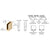 CRL Polished Brass 3/8" 90° Type D End Clamp for Stair & Walkway Railings