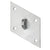 CRL Brushed Stainless Steel Custom Mounting Plate for Glass