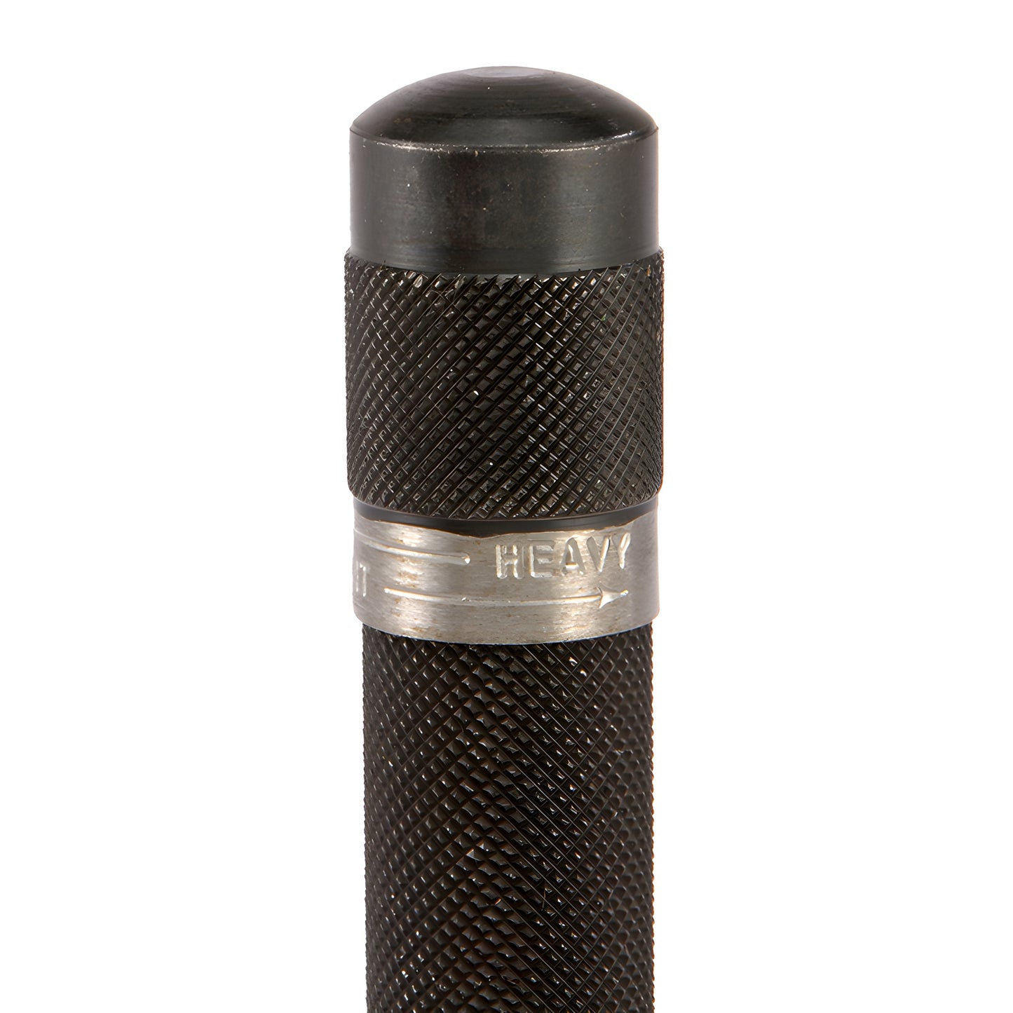 CRL G78 automatic center punch, knurled steel body with hardened 5/8 in (16 mm) steel point, adjustable spring tension