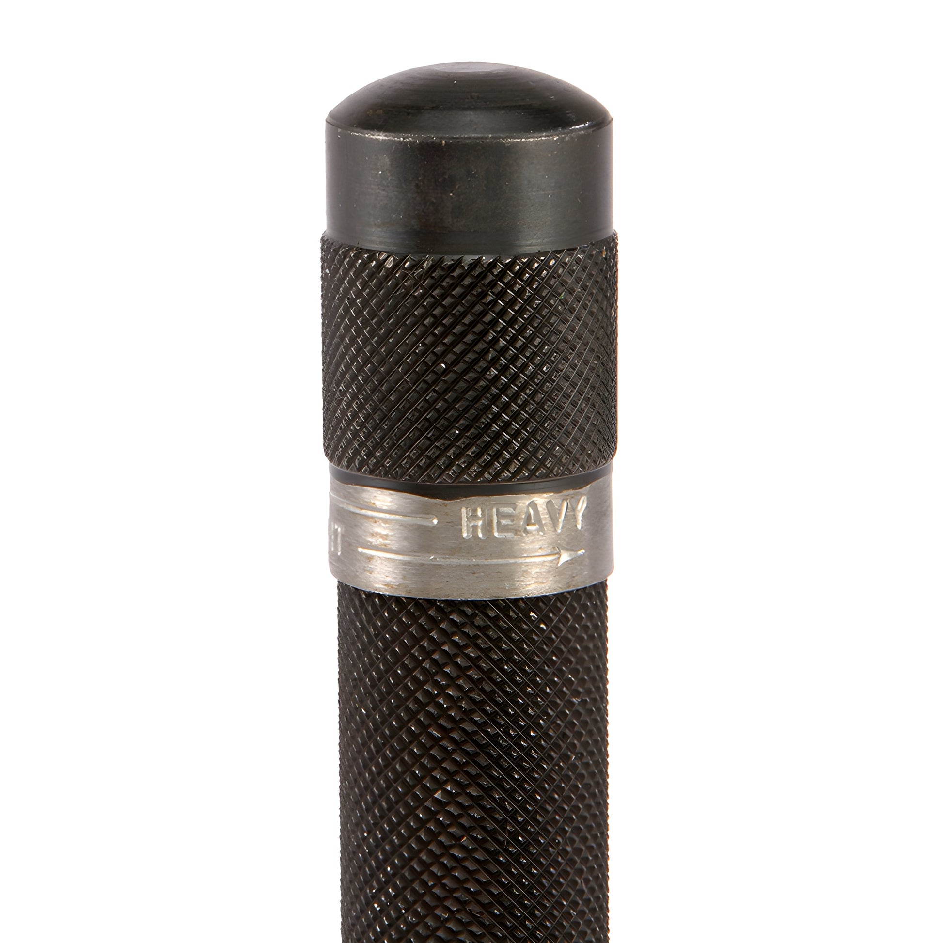 CRL G78 automatic center punch, knurled steel body with hardened 5/8 in (16 mm) steel point, adjustable spring tension