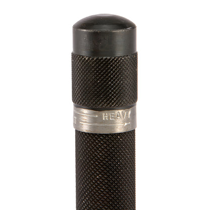 CRL G78 automatic center punch, knurled steel body with hardened 5/8 in (16 mm) steel point, adjustable spring tension