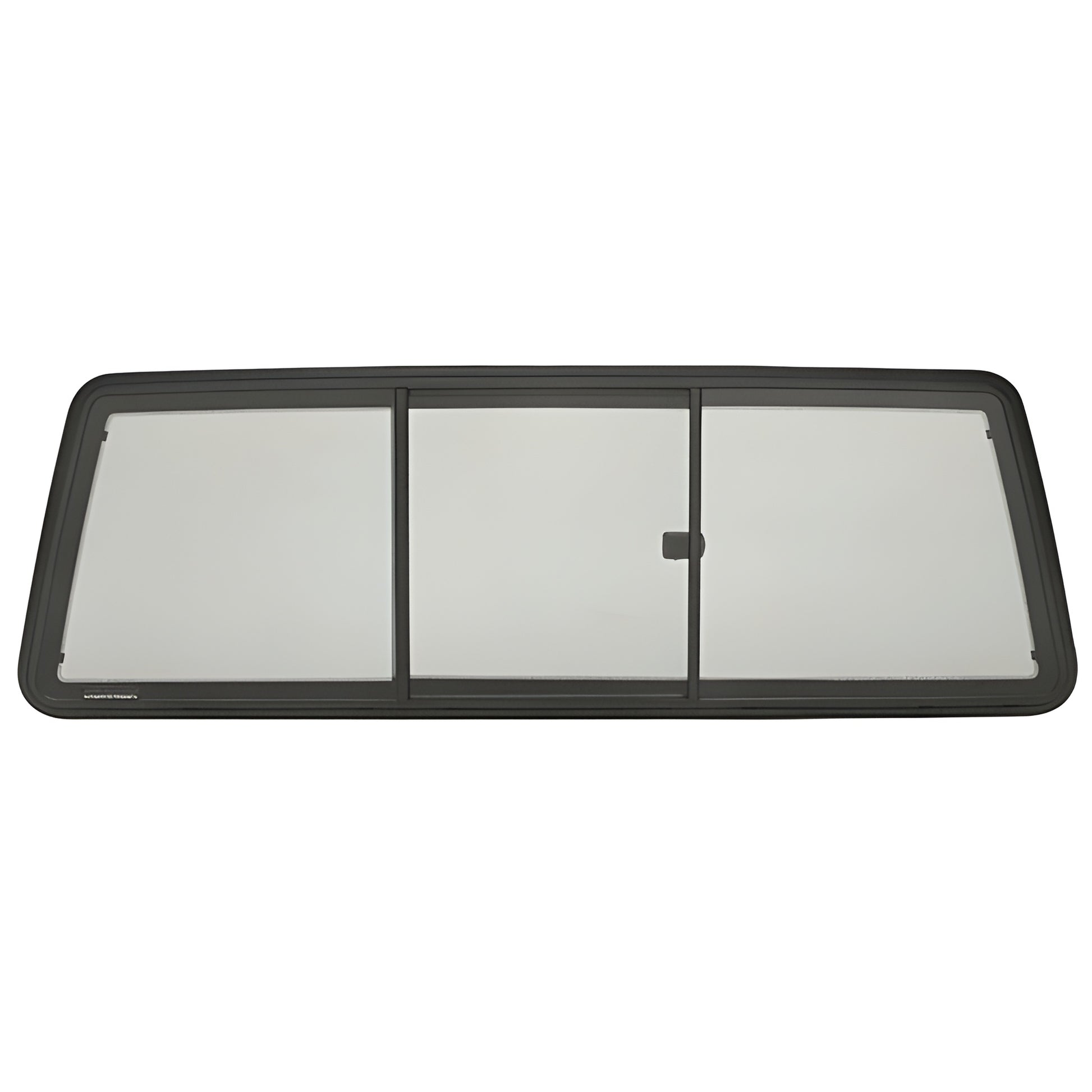 CRL Tri-Vent truck slider ETRV965S - 53 x 17.8 in solar privacy glass, black contoured frame for 1997-2003 Ford F-Series