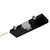 CRL Matte Black Electric Door Strike Keeper, Single Door Fail-Secure