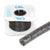 CRL Black 0.235 in Foam-Core Window Screen Replacement Spline