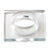 CRL Clear 3/4 in Square Washer with Sleeve for Mirror & Glass
