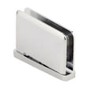 CRL Prima frameless shower hinge, polished nickel brass pivot (5 pre-set), fits 8-10mm glass, SKU PPH0151PN