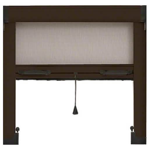 CRL Bronze 39" Retractable Window Screen - Durable, Stylish, Easy Installation.
