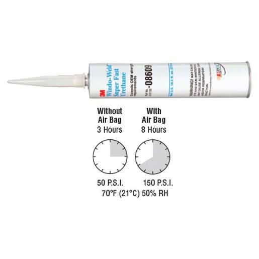 CRL 3M® Windo-Weld™ Super Fast Urethane - High-performance adhesive for auto glass.