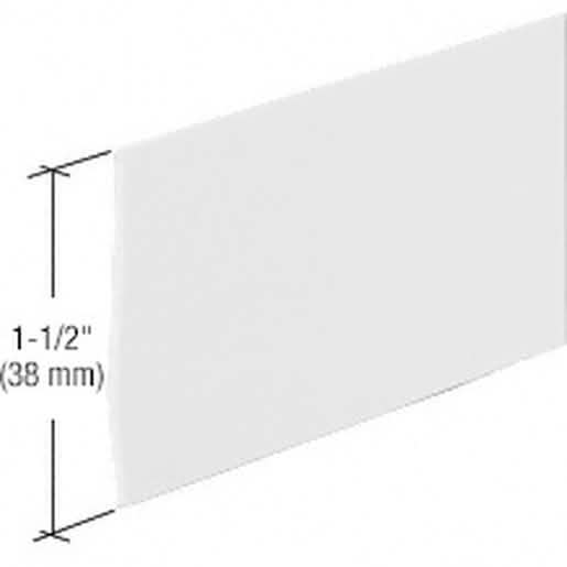 CRL 36" Clear Shower Door Vinyl Sweep - Flat Design for Effective Water Seal