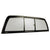 CRL 2009+ Dodge Ram Tri-Vent 3-Panel Rear Slider with Solar Glass
