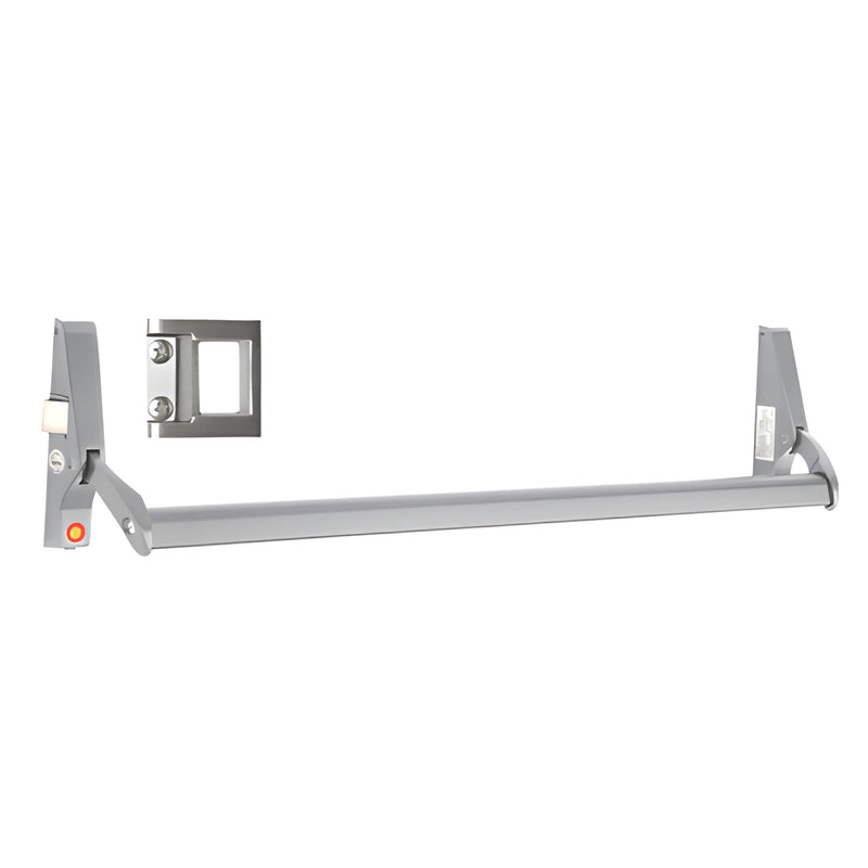 Jackson 1095 aluminum 48" rim exit device panic bar with mounting hardware (SKU 311095LS4628)