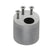 CRL Brushed Stainless Deadbolt Strike Plate for Door Header