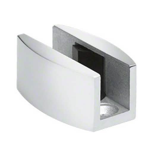 CRL Polished Stainless Laguna Adjustable Floor Guide for Smooth Door Operation