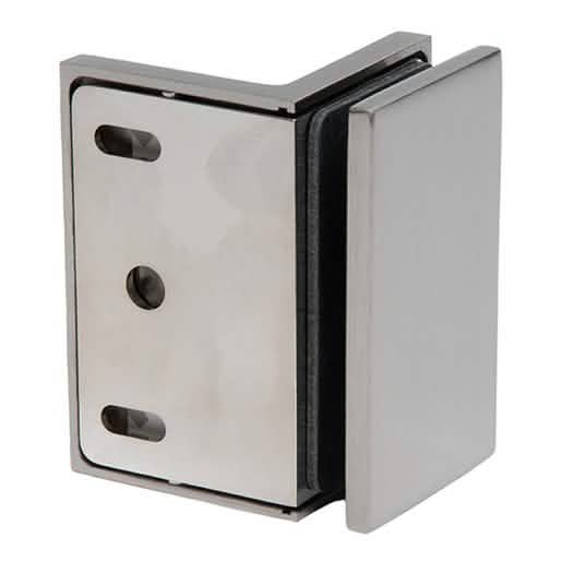 CRL Brushed Nickel Bellagio Series Wall Mount Bracket - Stylish & Durable Support