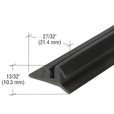CRL-U.S. Aluminum EPDM Push-In Glazing Gasket 200 ft Roll