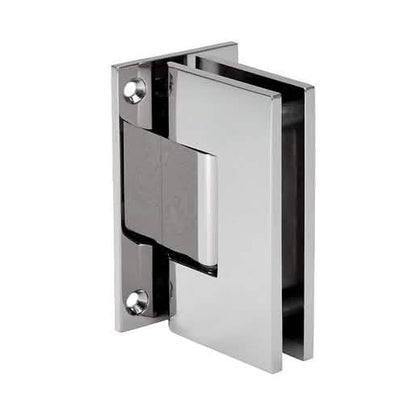 Polished Nickel Vienna 337 Series Adjustable Wall Mount Hinge with Full Back Plate
