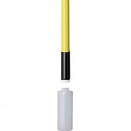 16' Extension Handle with Bottle, Fibreglass, Telescopic, 99" - 186" Length - 1 Ea